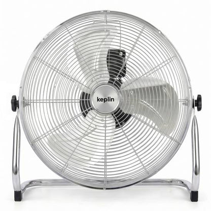 20" Heavy Duty Floor Fan with 3 Speeds, Adjustable Head