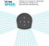 47-Inch DC Motor Tower Fan with Air Purifier, Oscillating Cooling Fan with 12 Speeds & SLEEP Mode