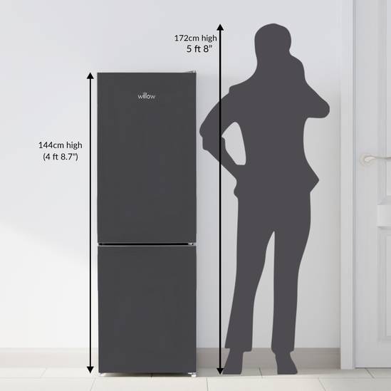 157L Freestanding Fridge Freezer 70/30 144cm Height