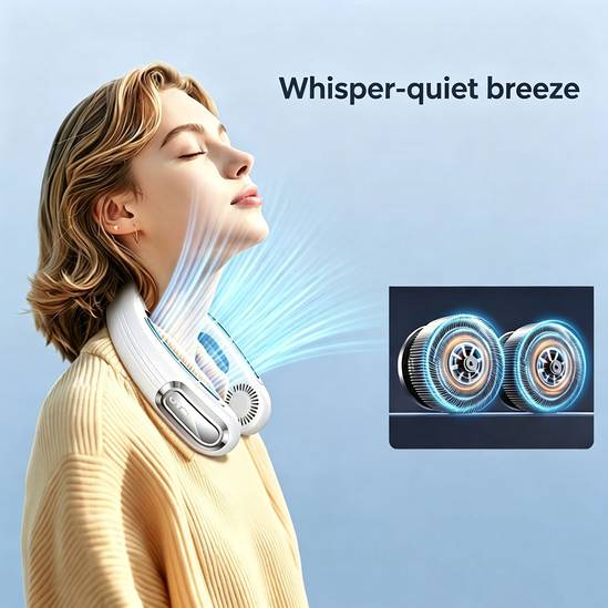 Silent Neck-worn Turbo Fan
