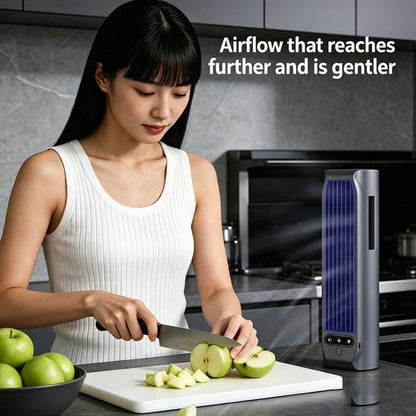 Bladeless Air Conditioner Fan with Phone Holder