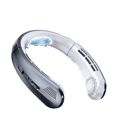 100-Speed Portable Ultra Quiet Bladeless Neck Fan