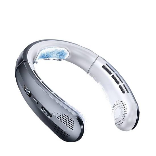 100-Speed Portable Ultra Quiet Bladeless Neck Fan