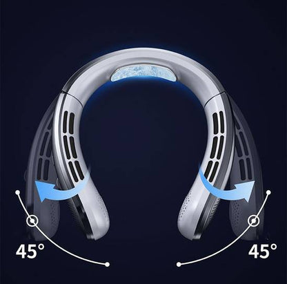 100-Speed Portable Ultra Quiet Bladeless Neck Fan